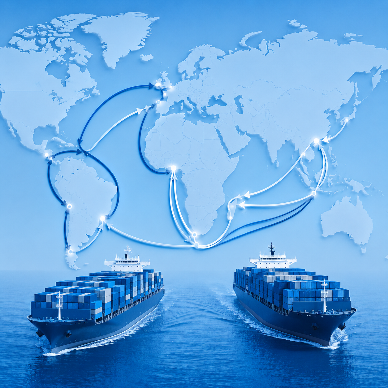 MSC en Maersk sterk op noord-zuidverkeer