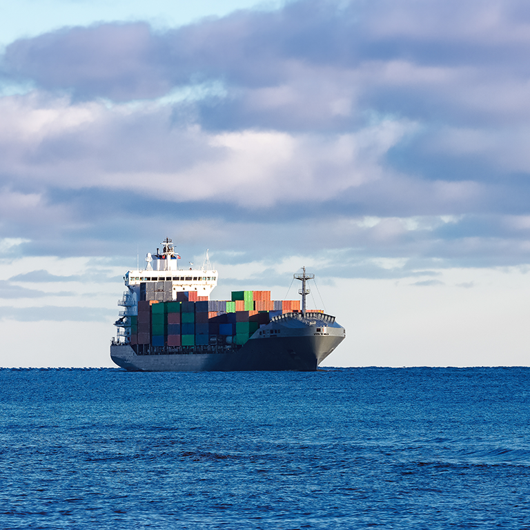 Cargo ship sinks following Russian missile attack
