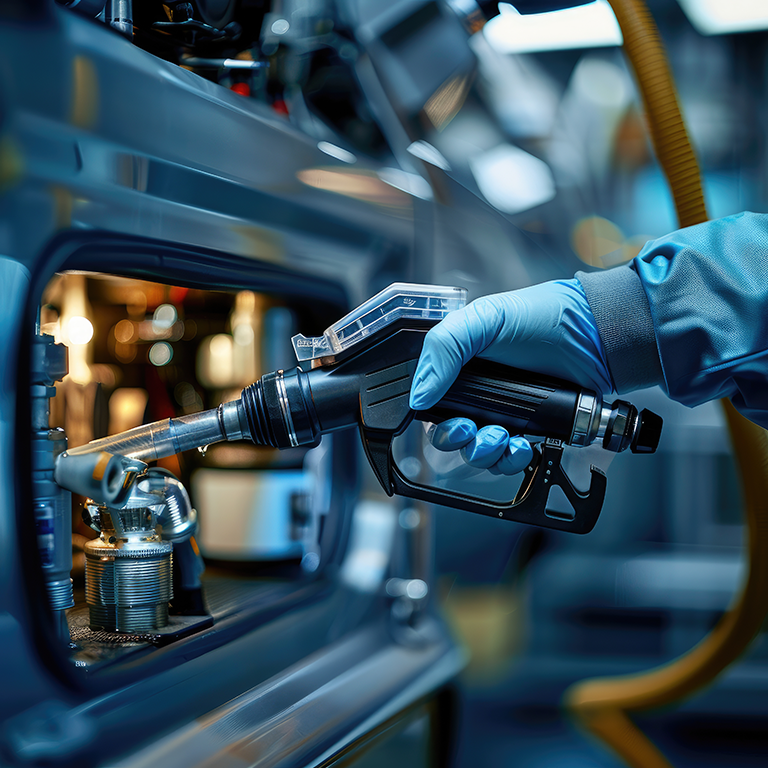 gloved-hand-holds-fuel-nozzle-ready-fill-vehicle